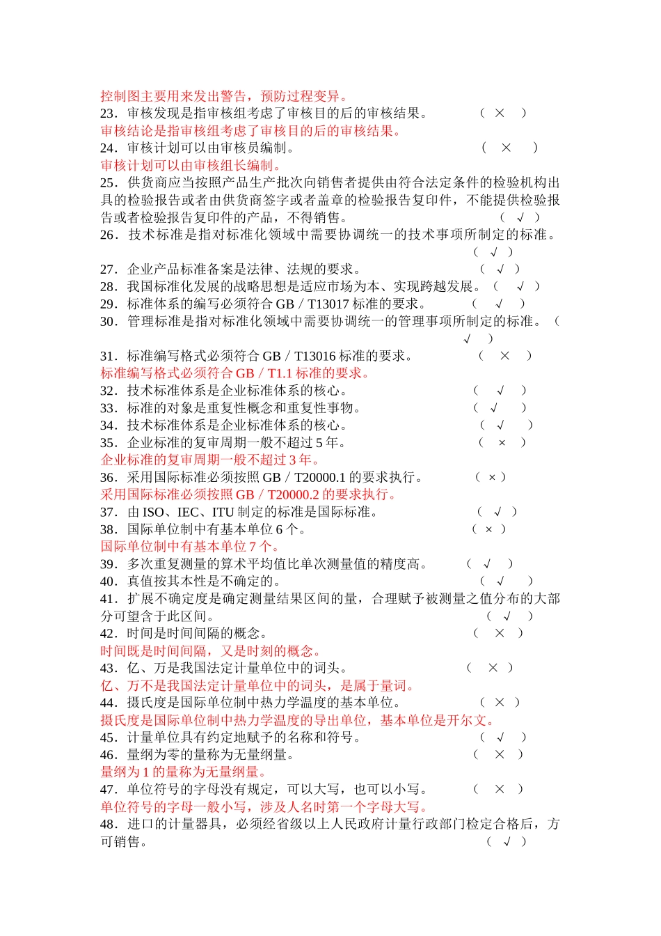 生产现场管理知识竞赛试题库_第2页