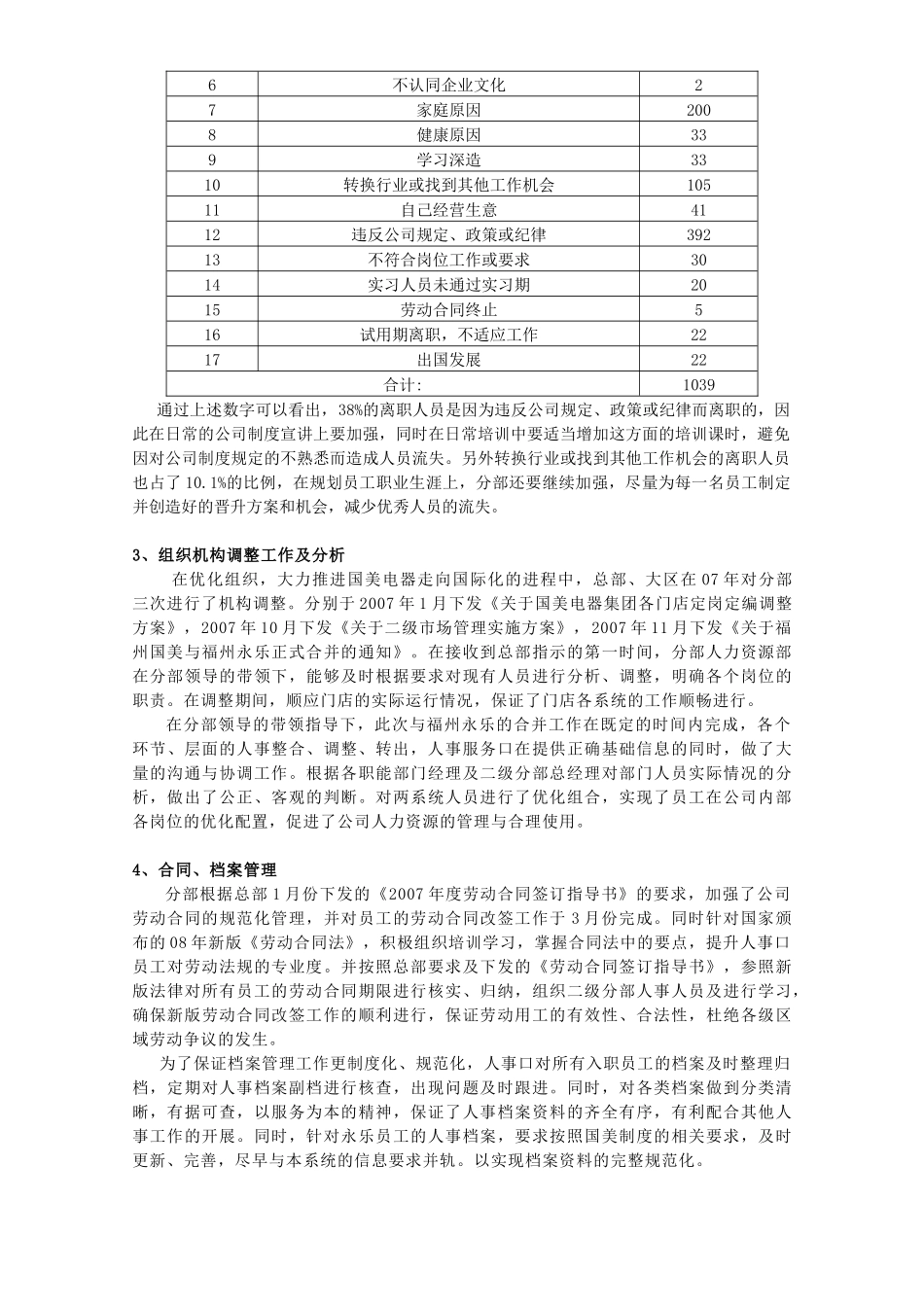 国美电器福州人力资源部07年总结_第2页