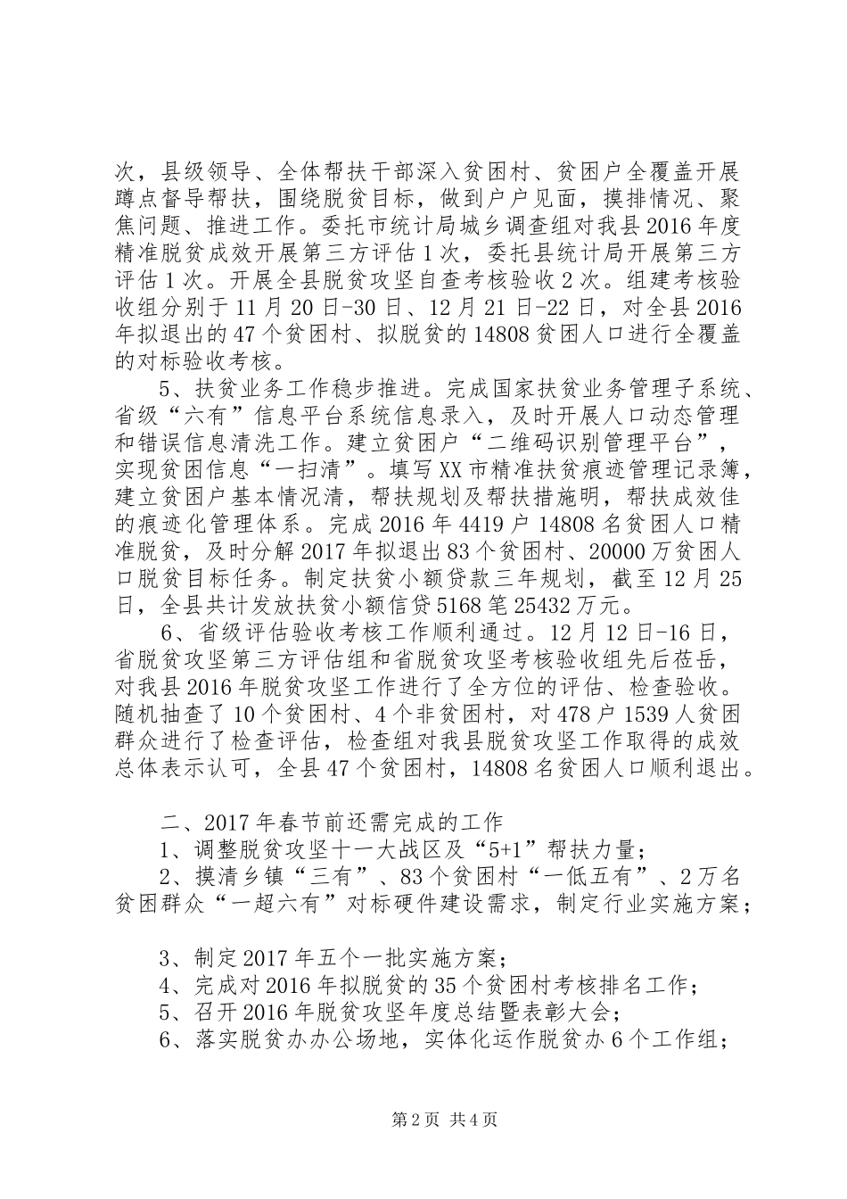 脱贫办工作总结_第2页