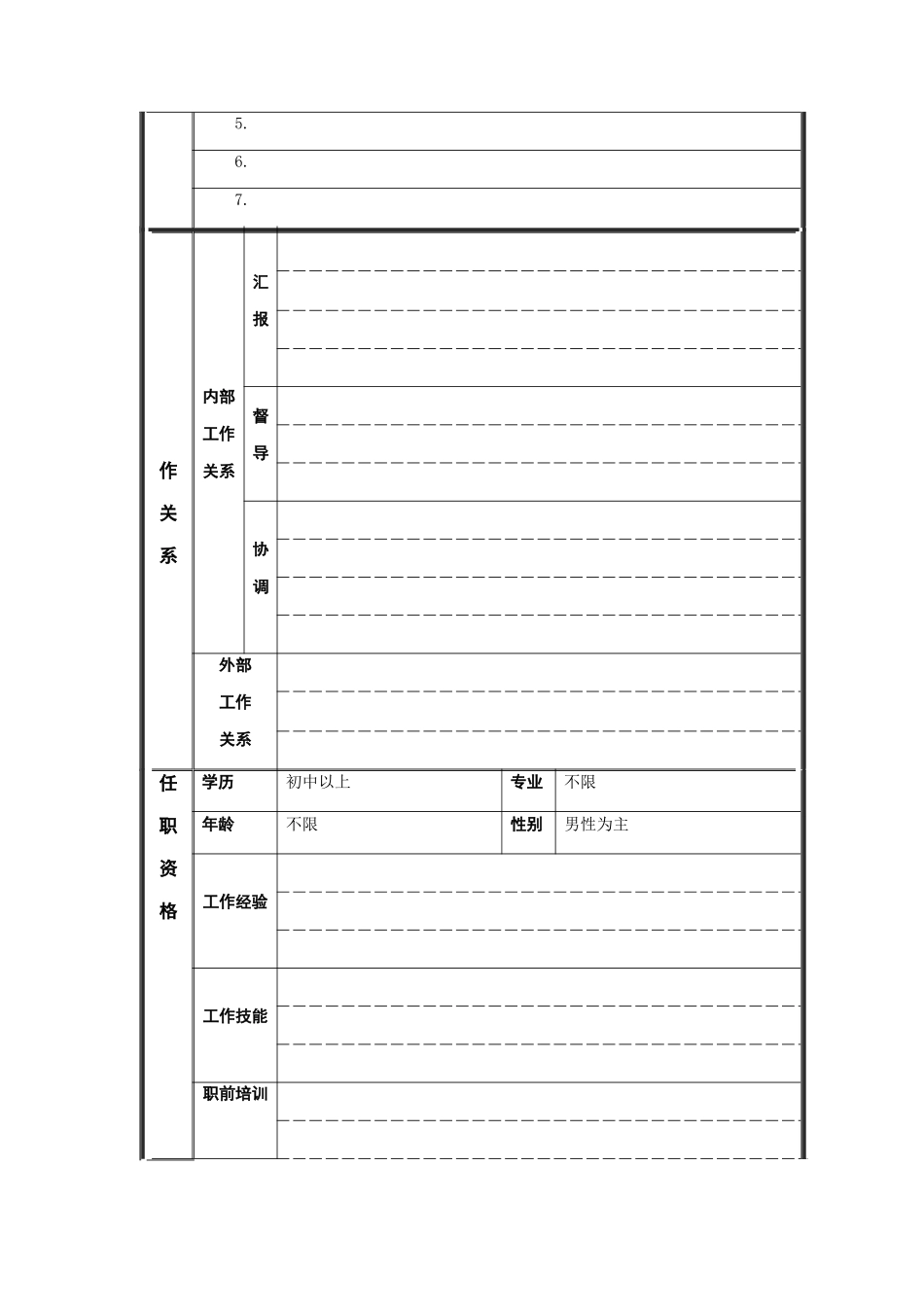 江动股份-库工职务说明书_第2页