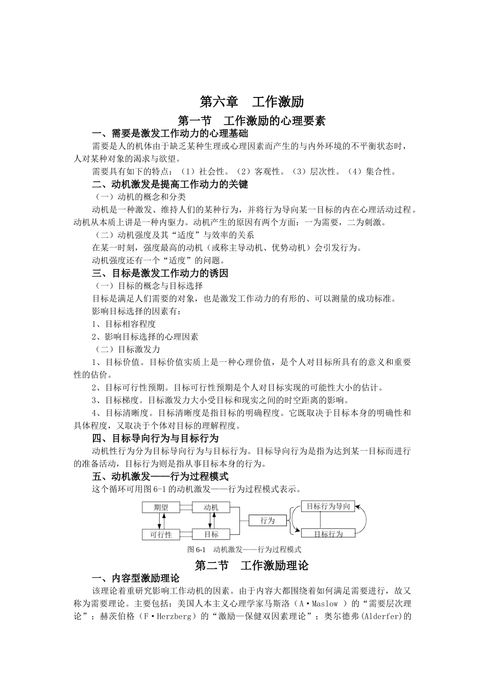 工作激励理论与实践_第1页