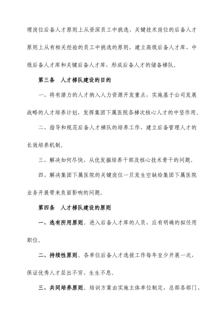 后备人才梯队建设方案_第2页