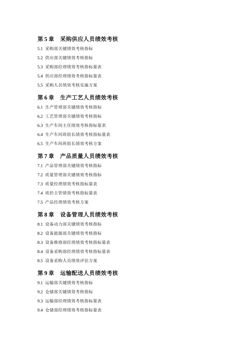 绩效考核指标库(29个行业283_第3页