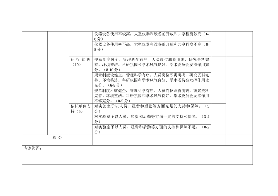 重点实验室评估体系表_第3页