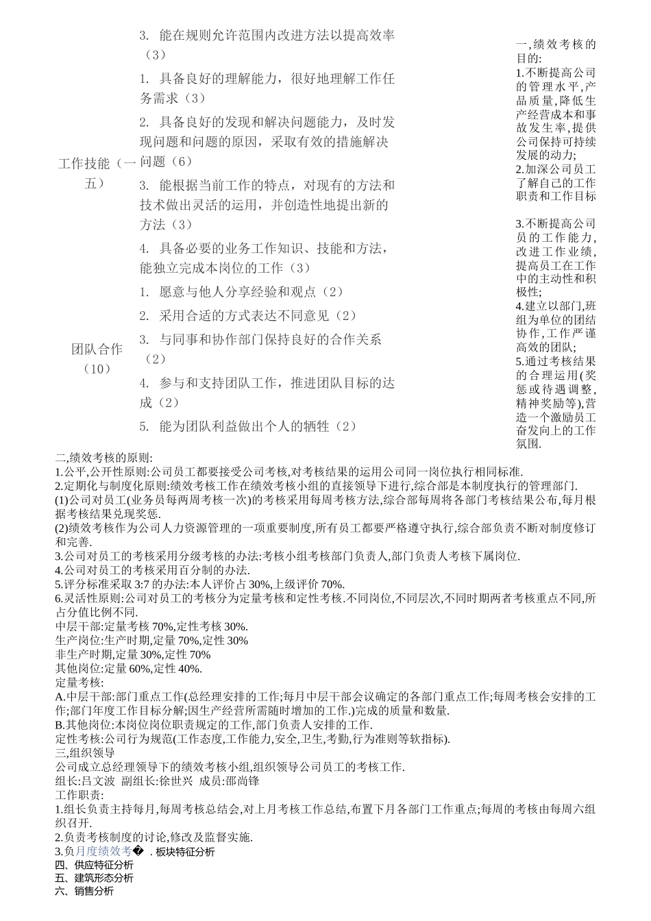 公司员工绩效考核表_第2页