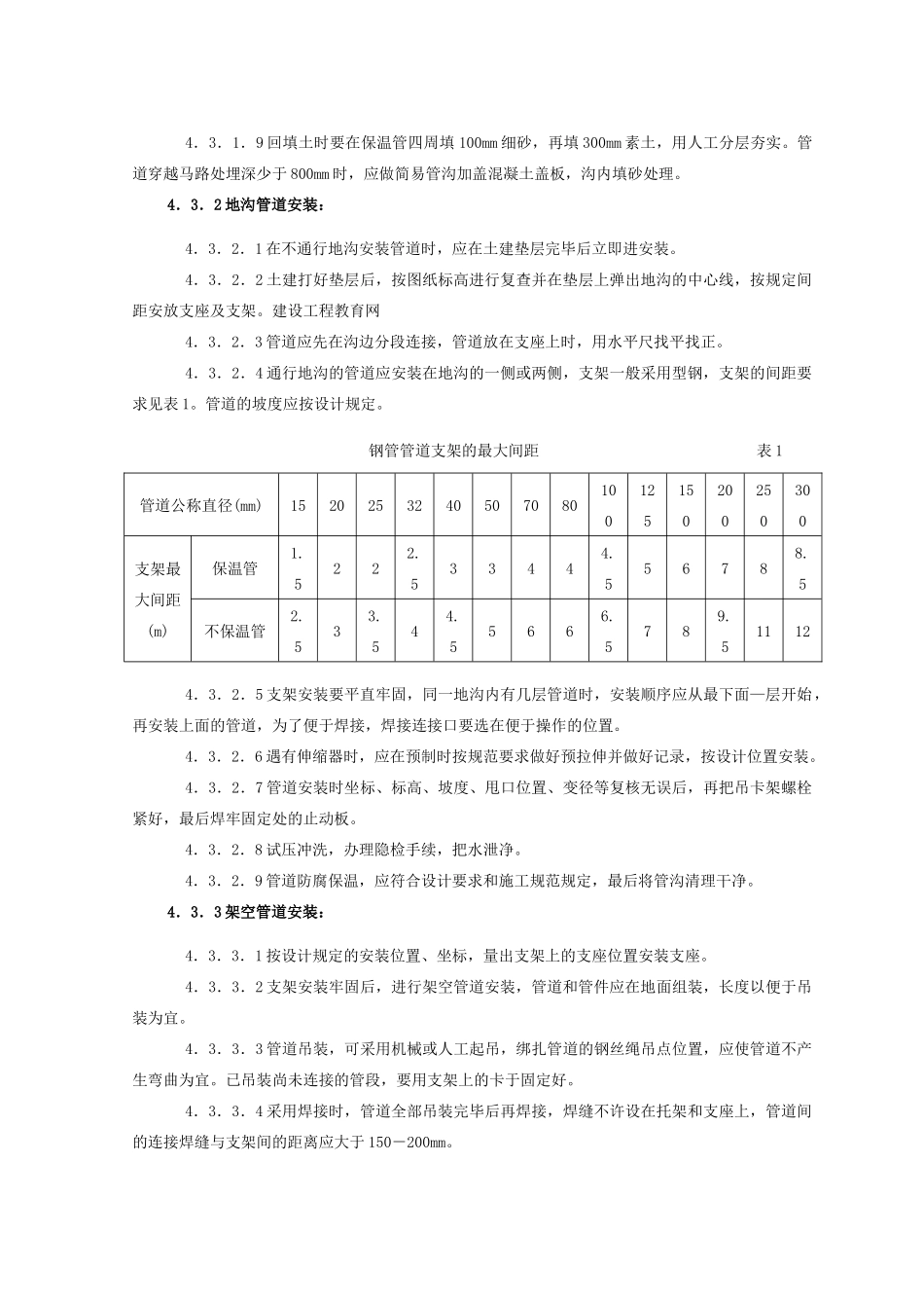 蒸汽管道安装施工工艺_第3页