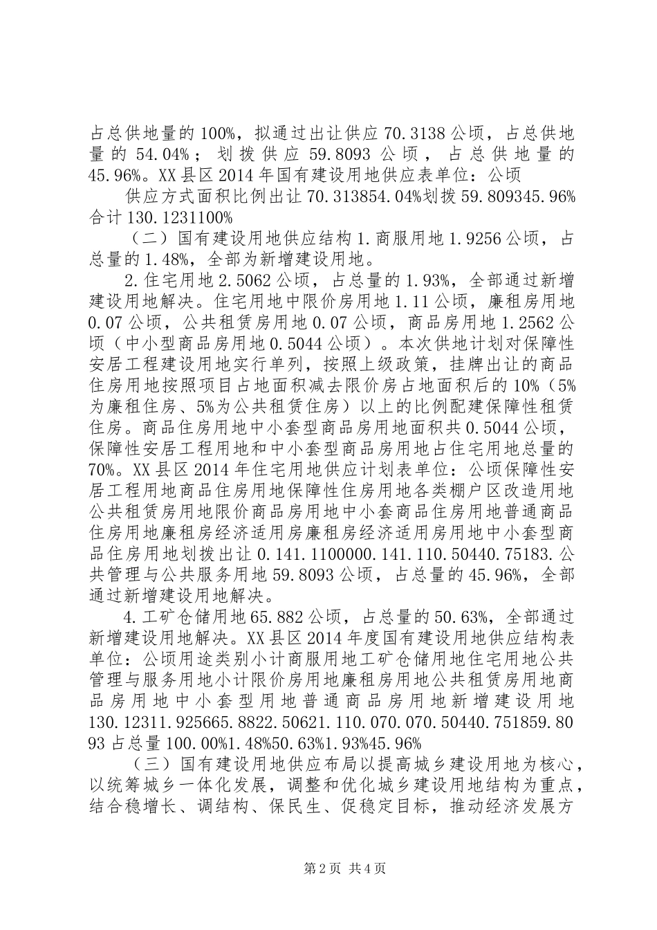 XX年度城乡用地布局优化实施方案_第2页