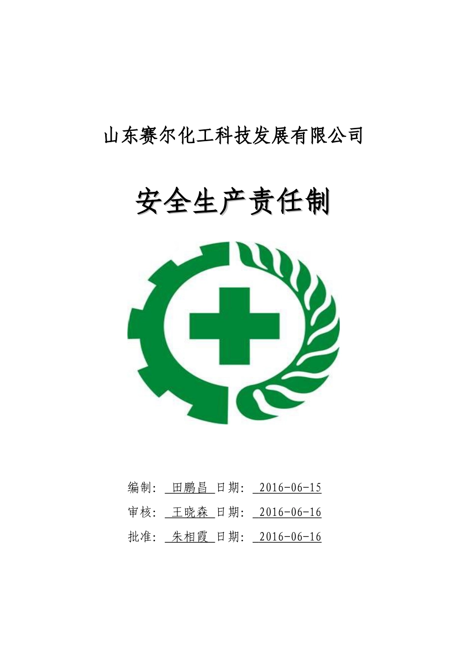 安全生产责任制XXXX_第1页