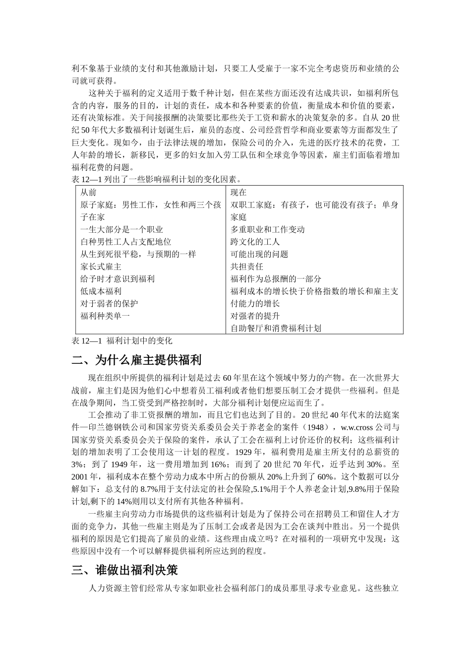 管理福利培训资料_第2页