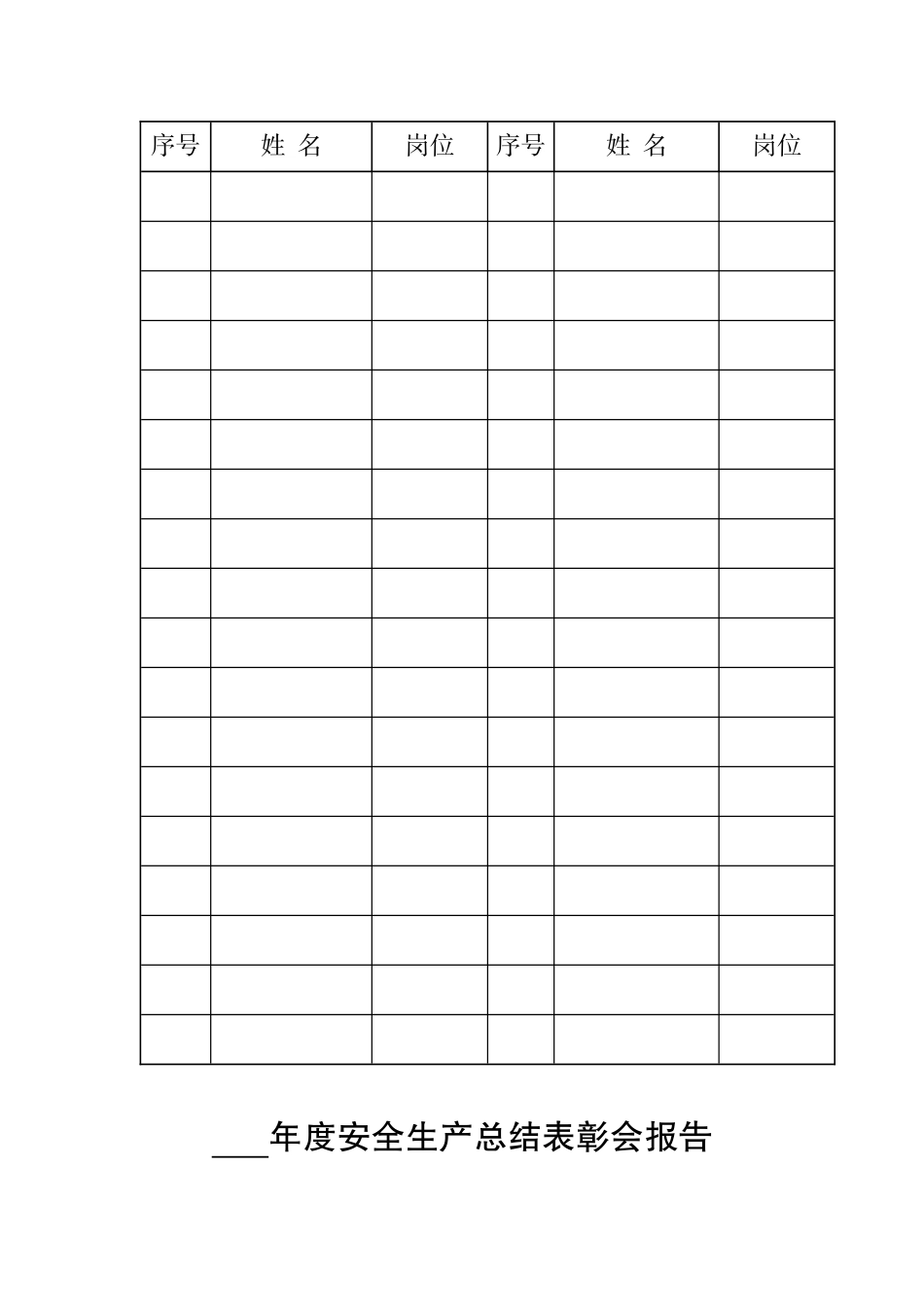 企业主要负责人履行安全生产职责“十个一次”台账_第3页