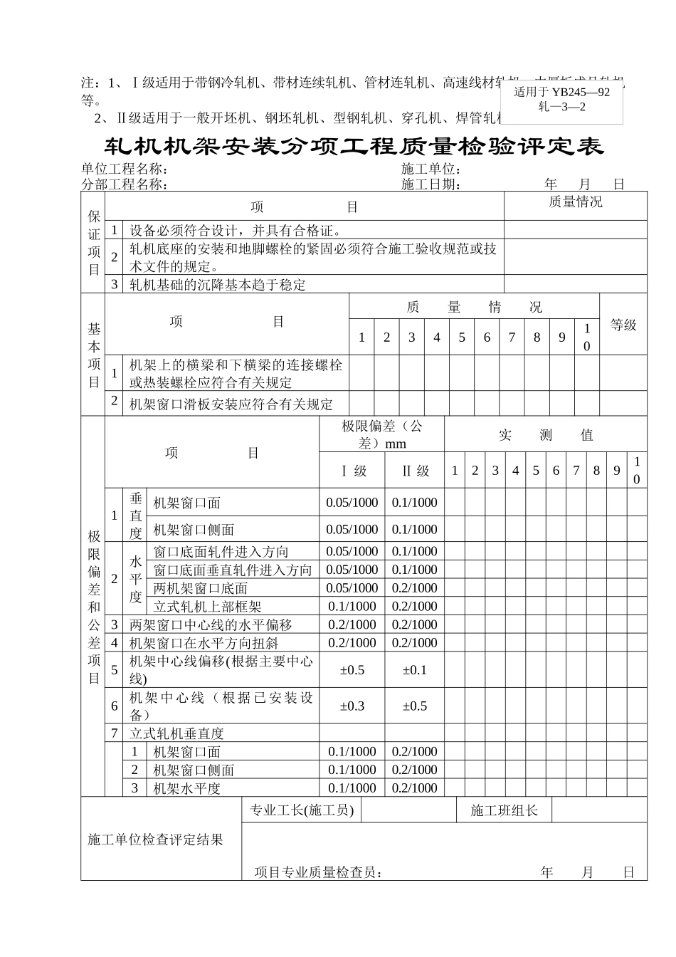轧机设备安装_第2页