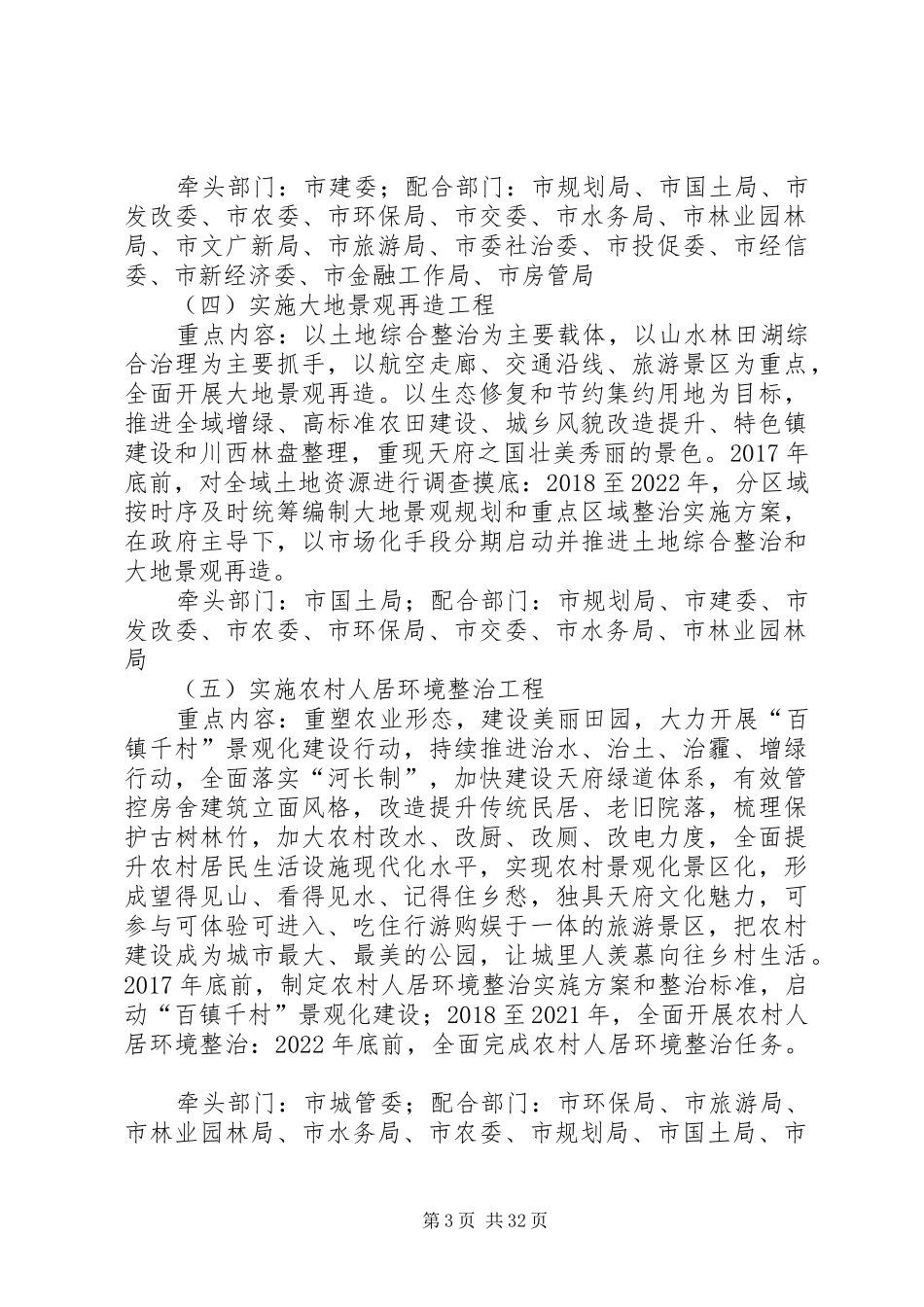 最新XX年全市乡村振兴战略十大总体工程实施方案_第3页