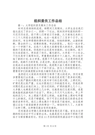 组织委员工作总结 (24)