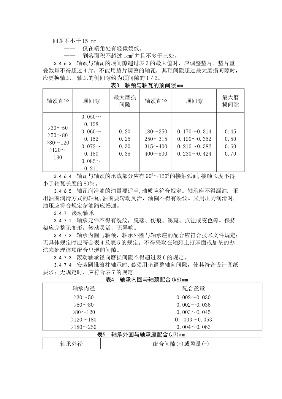 矿井机械设备检修通用技术标准_第3页