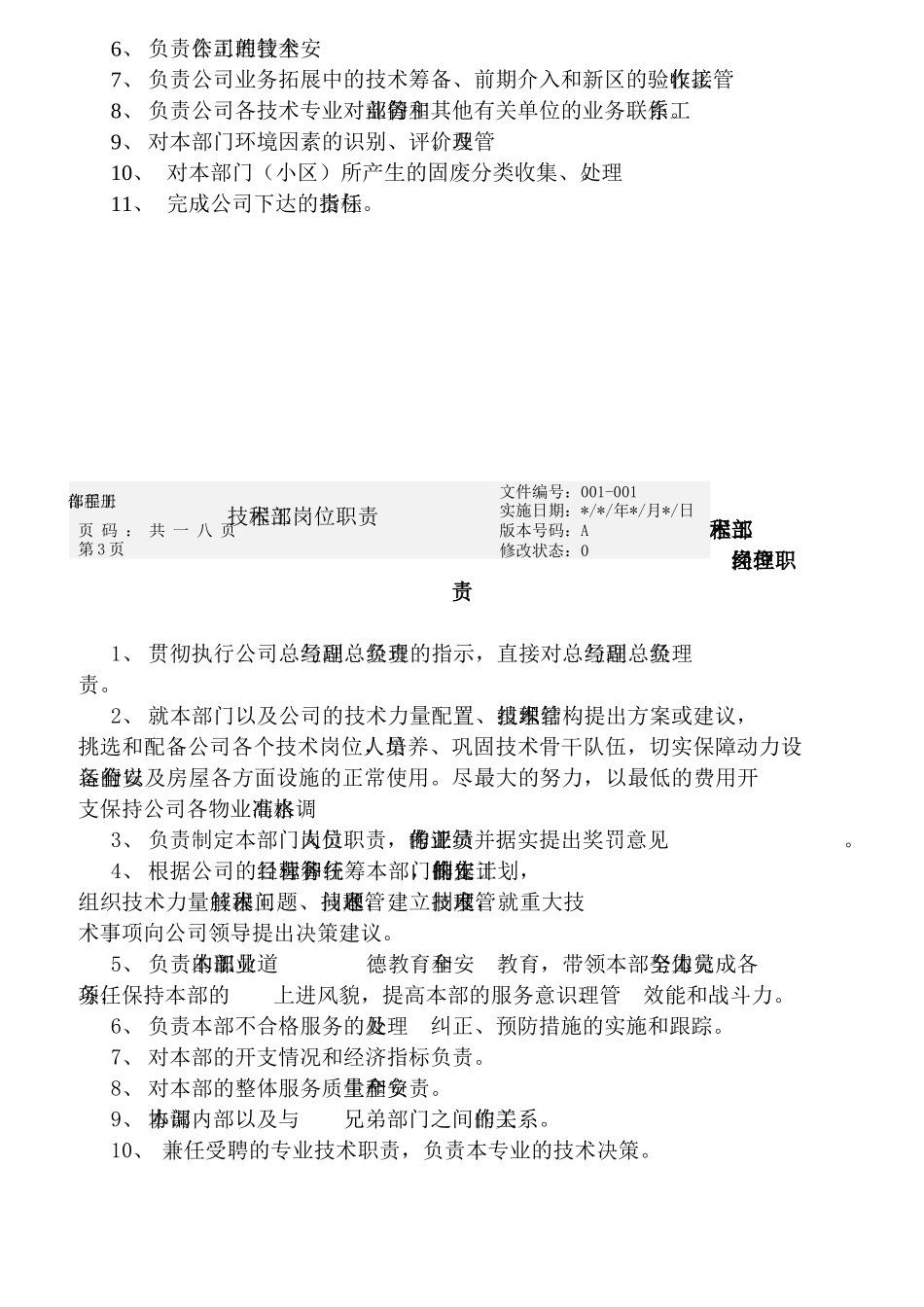 工程技术部经理岗位职责规范_第2页