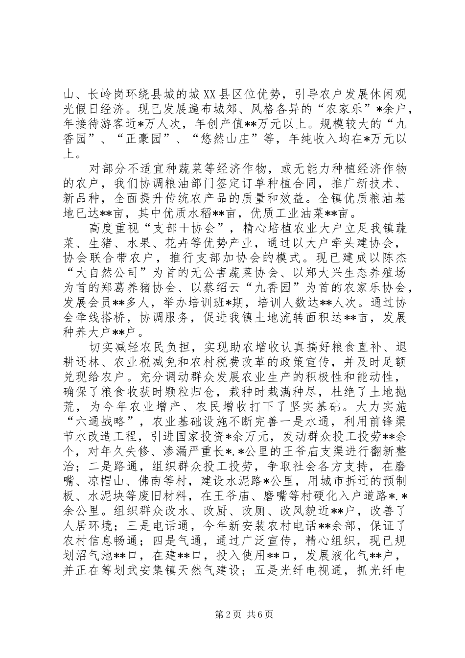 镇政府个人工作总结范文[1]_第2页
