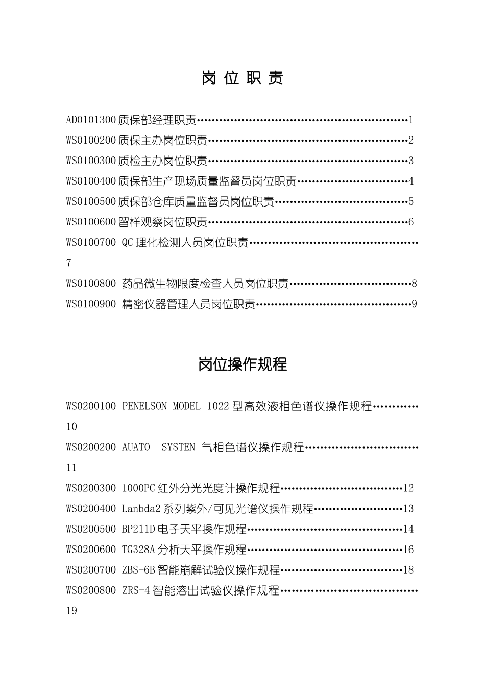 质保部操作标准--岗位职责-岗位操作规程-质保部生产现场质量监督员岗位职责_第2页