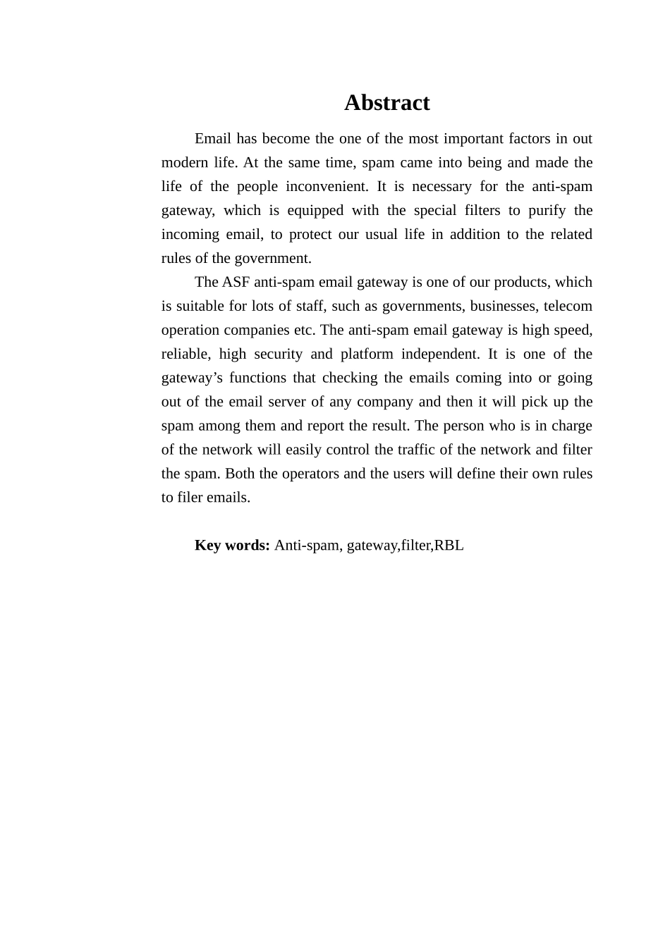 QT0011 反垃圾邮件安全网关解决方案23600 2_第2页