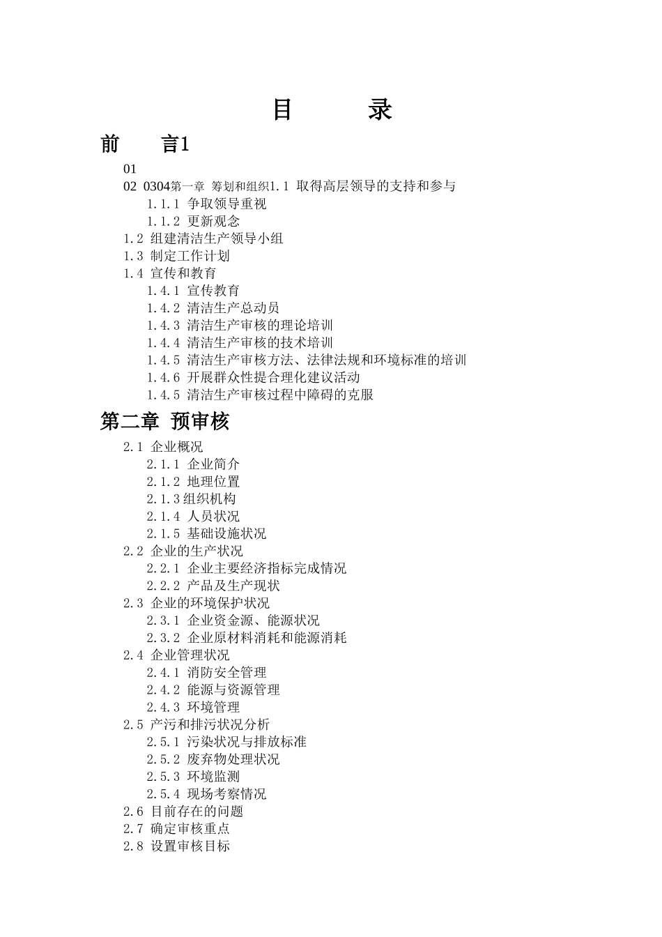 清洁生产审核报告_第2页