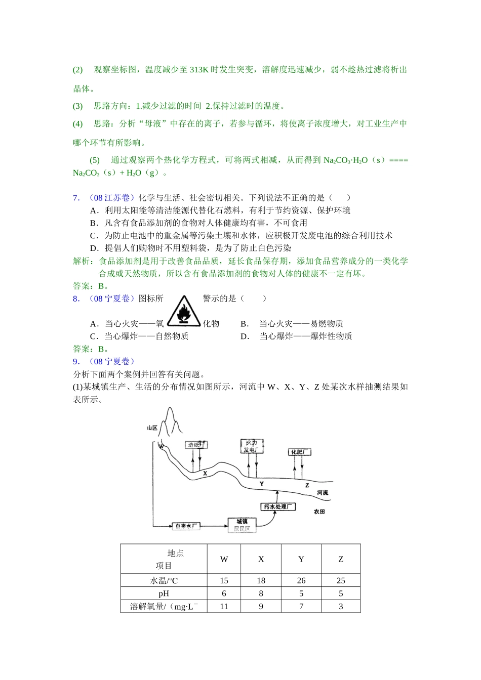 化学与生活、环境和工业_第3页