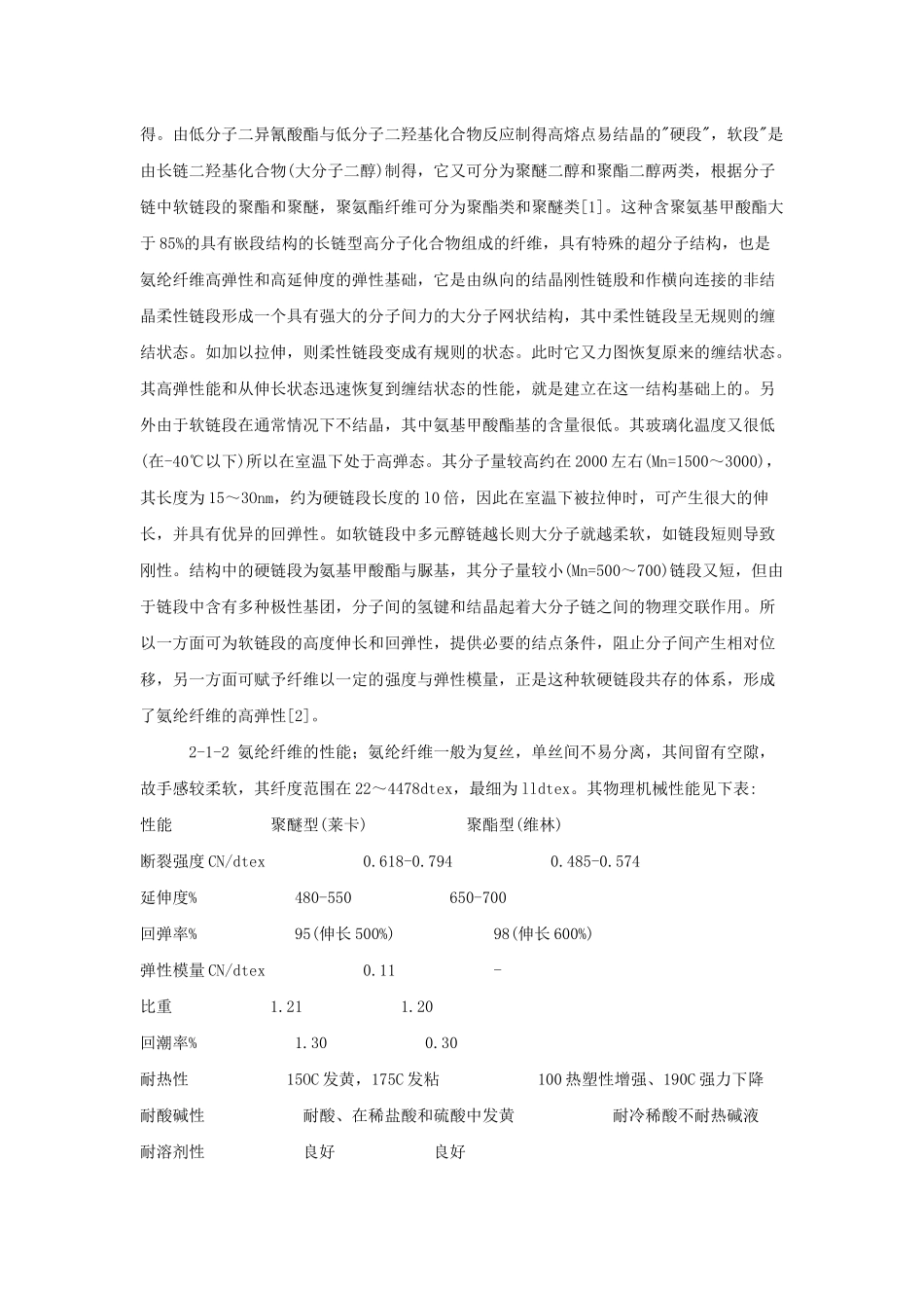 含氨纶弹力织物染整工艺综述_第2页