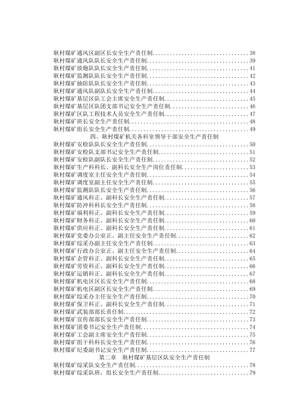 煤矿安全生产责任制11_第2页