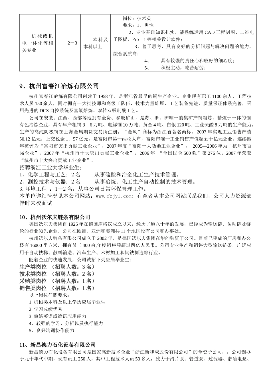 机械工程学院4月18日专场招聘会参展企业汇总_第3页