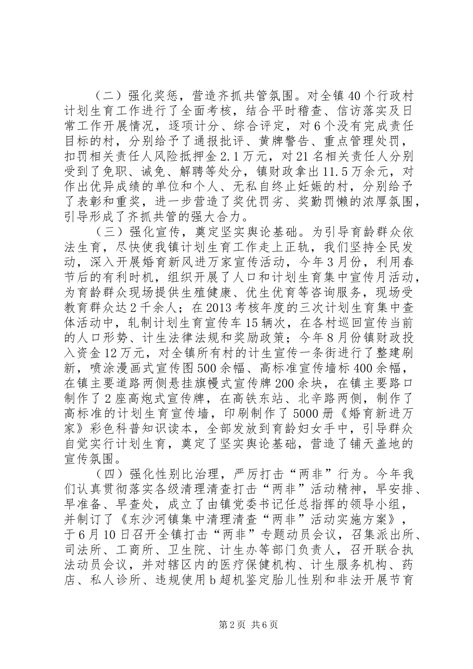 镇计生办工作总结报告_第2页