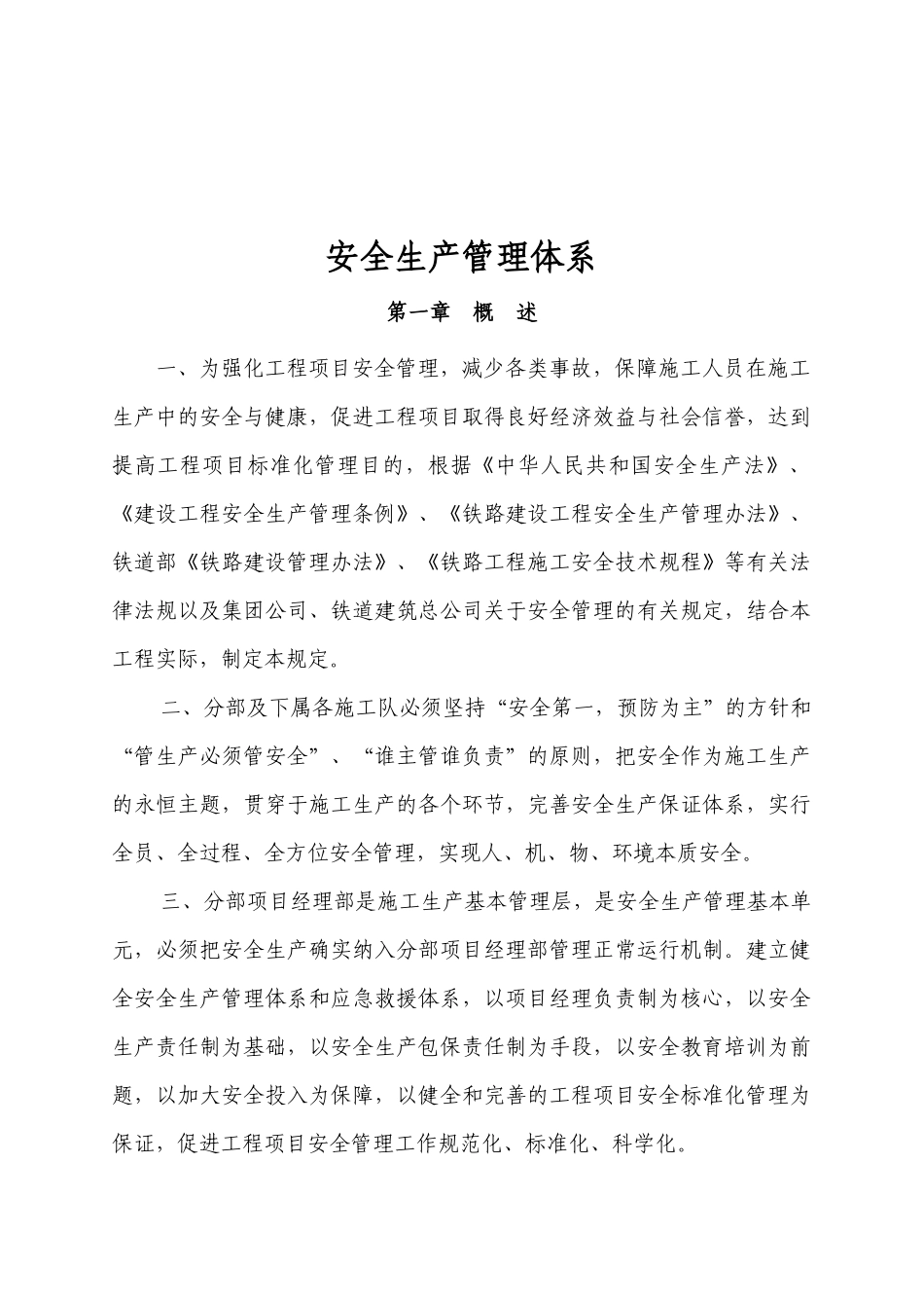 安全管理体系(目录正文)_第2页