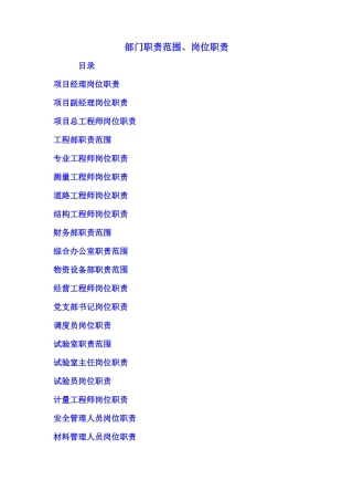 工地各岗位职责1最佳的