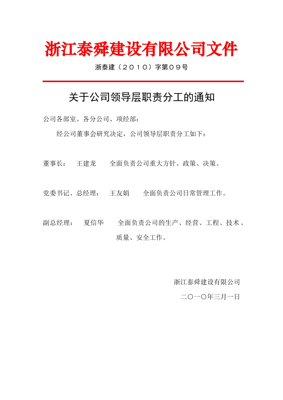 公司各部门职责_第1页