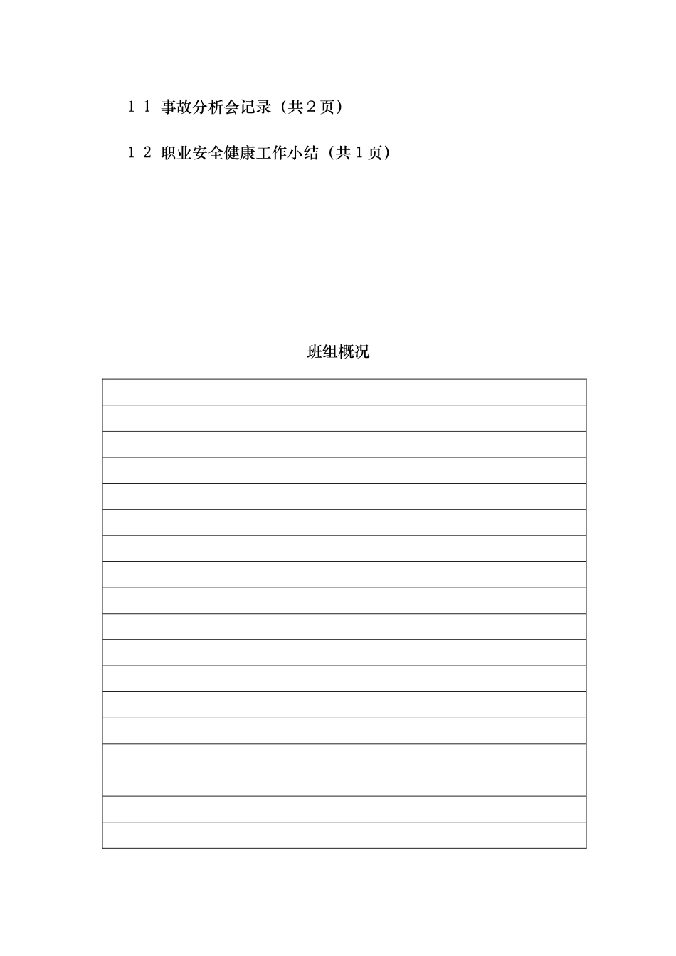 班组职业安全健康档案_第3页