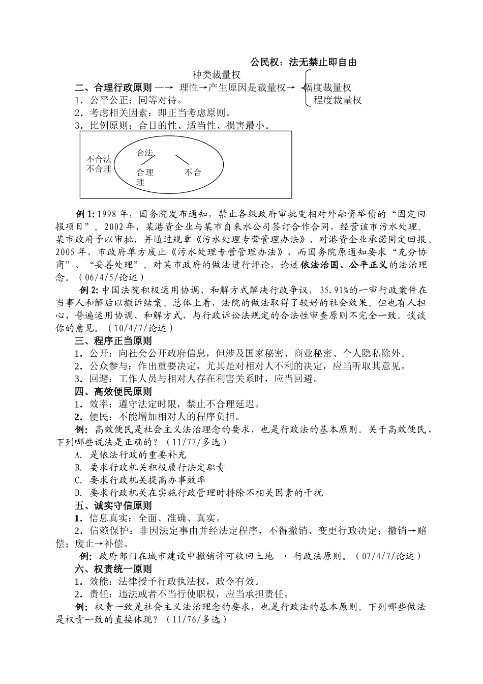 行政法与行政诉讼法精典_第2页