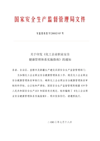 国家安全生产监督管理局文件