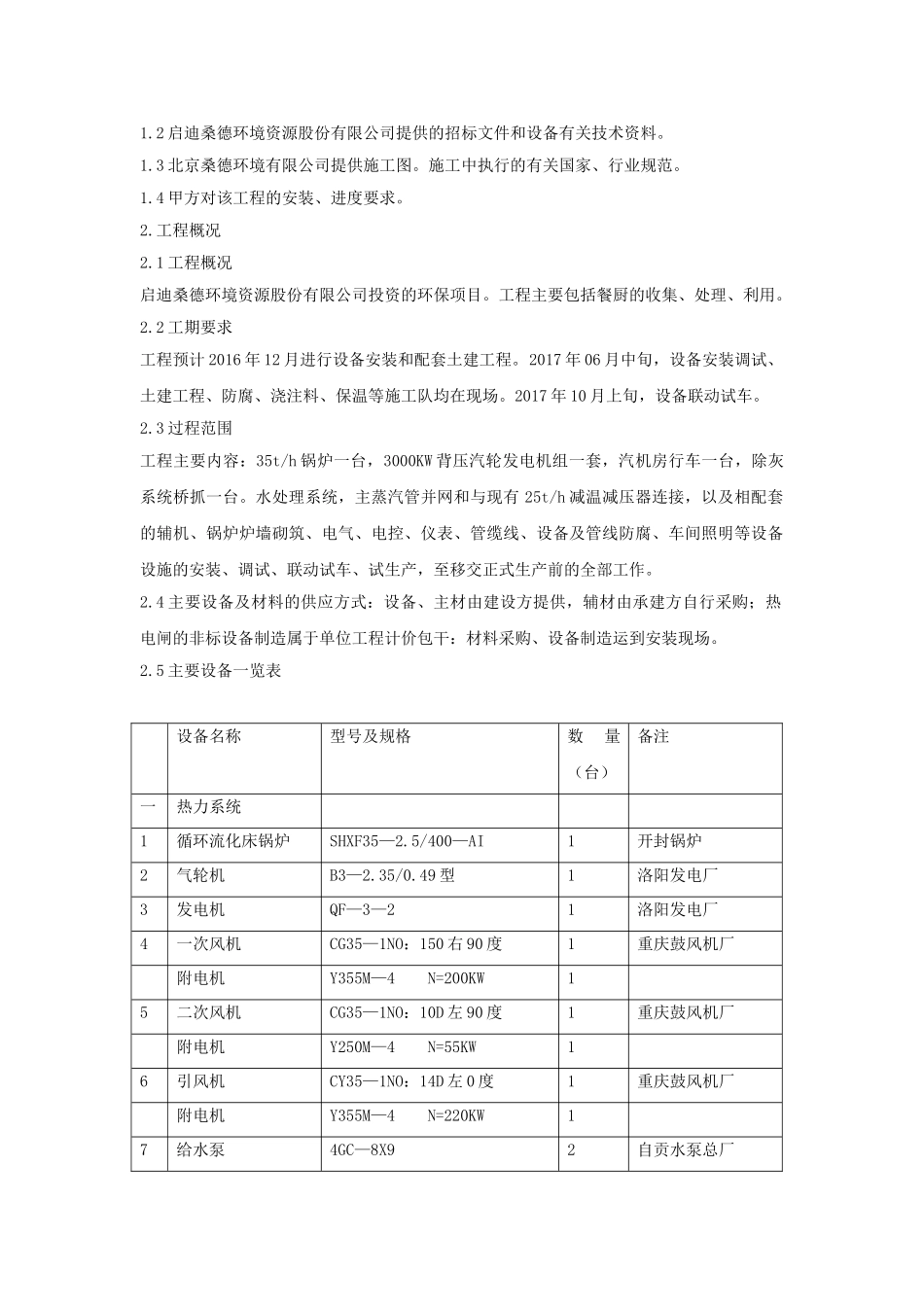 设备安装施工组织设计(68页)_第2页