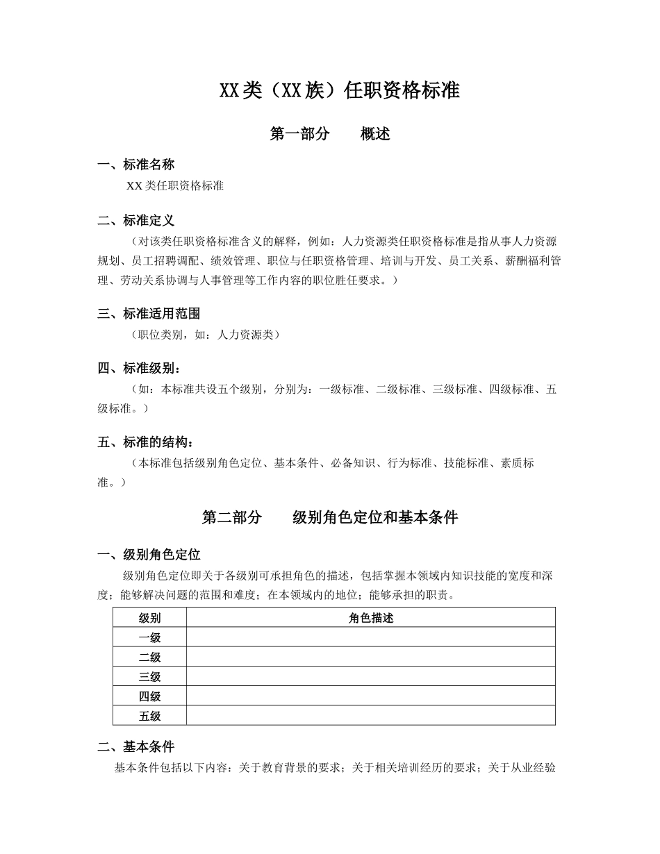 华为任职资格标准模板_第3页