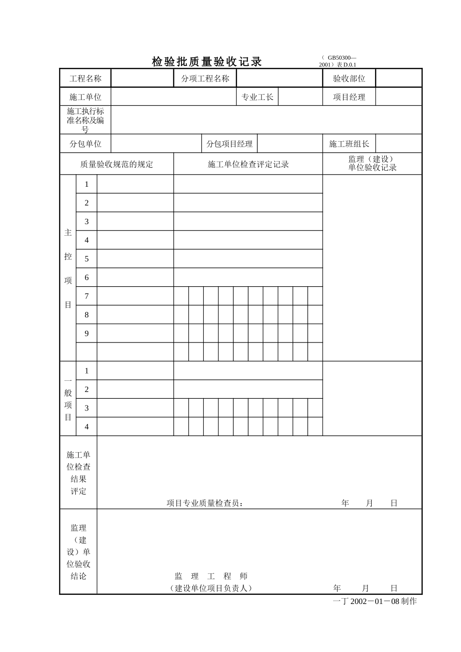 某建筑公司施工现场质量管理检查记录_第2页
