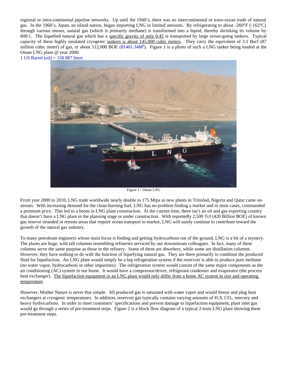 美国石油工程师协会-LNG工艺介绍 LNG for PE Paper - SPE 133722_第2页
