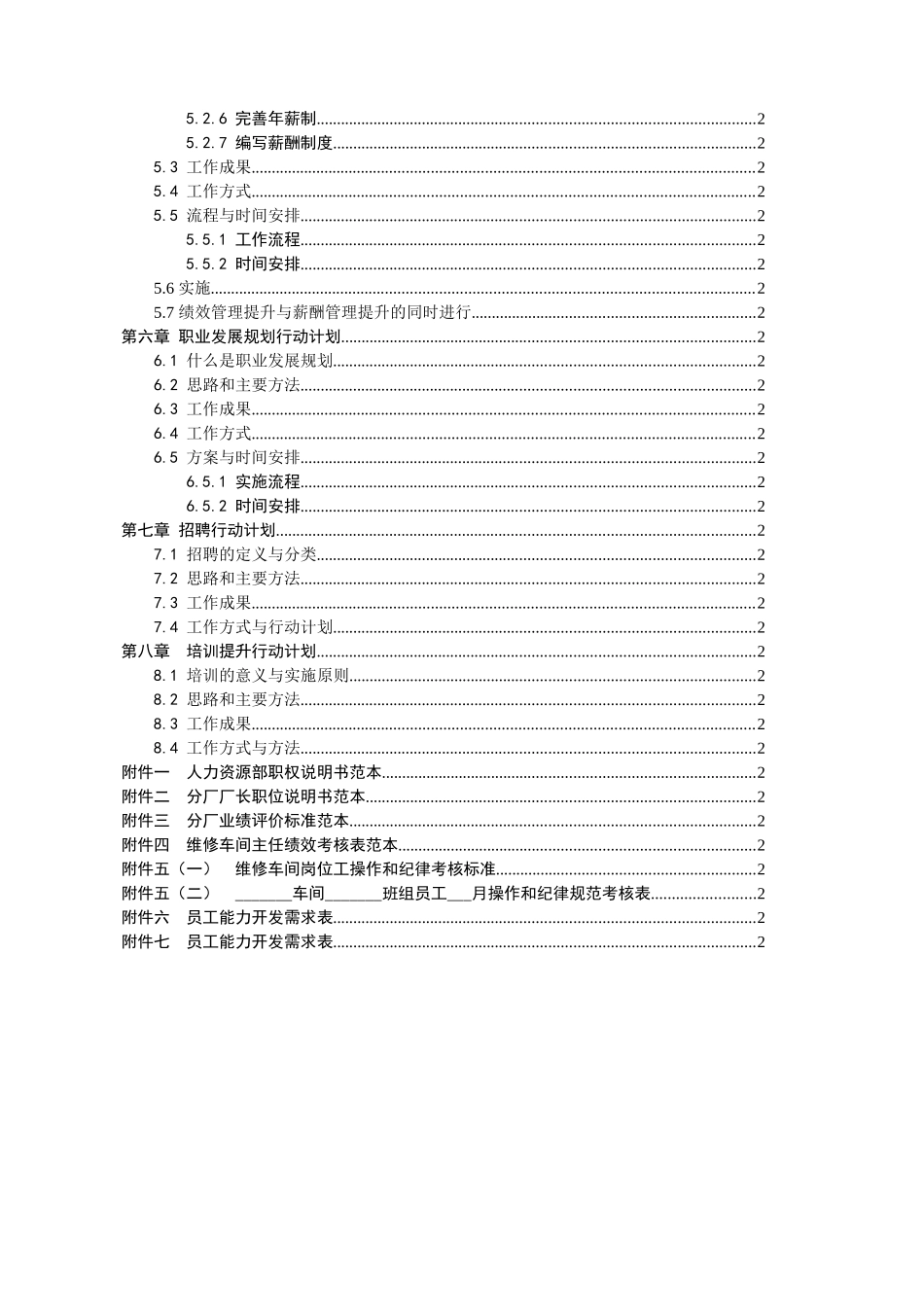 广西某机械股份公司人力资源管理提升规划报告_第2页