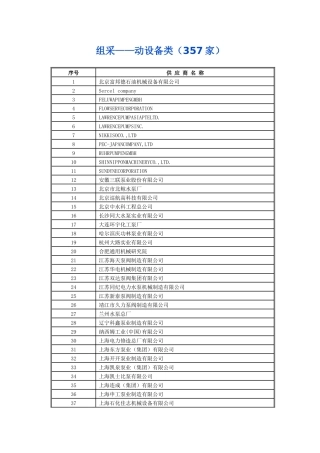 组采——动设备类(357家)