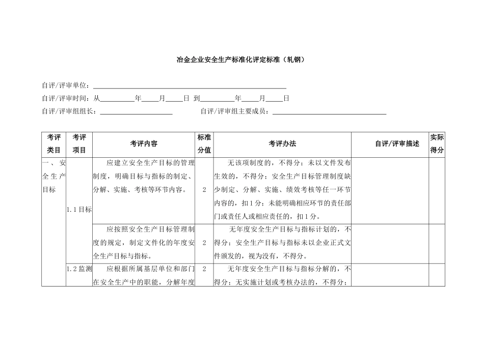 冶金企业安全生产标准化评定标准(轧钢)( 59页)_第3页