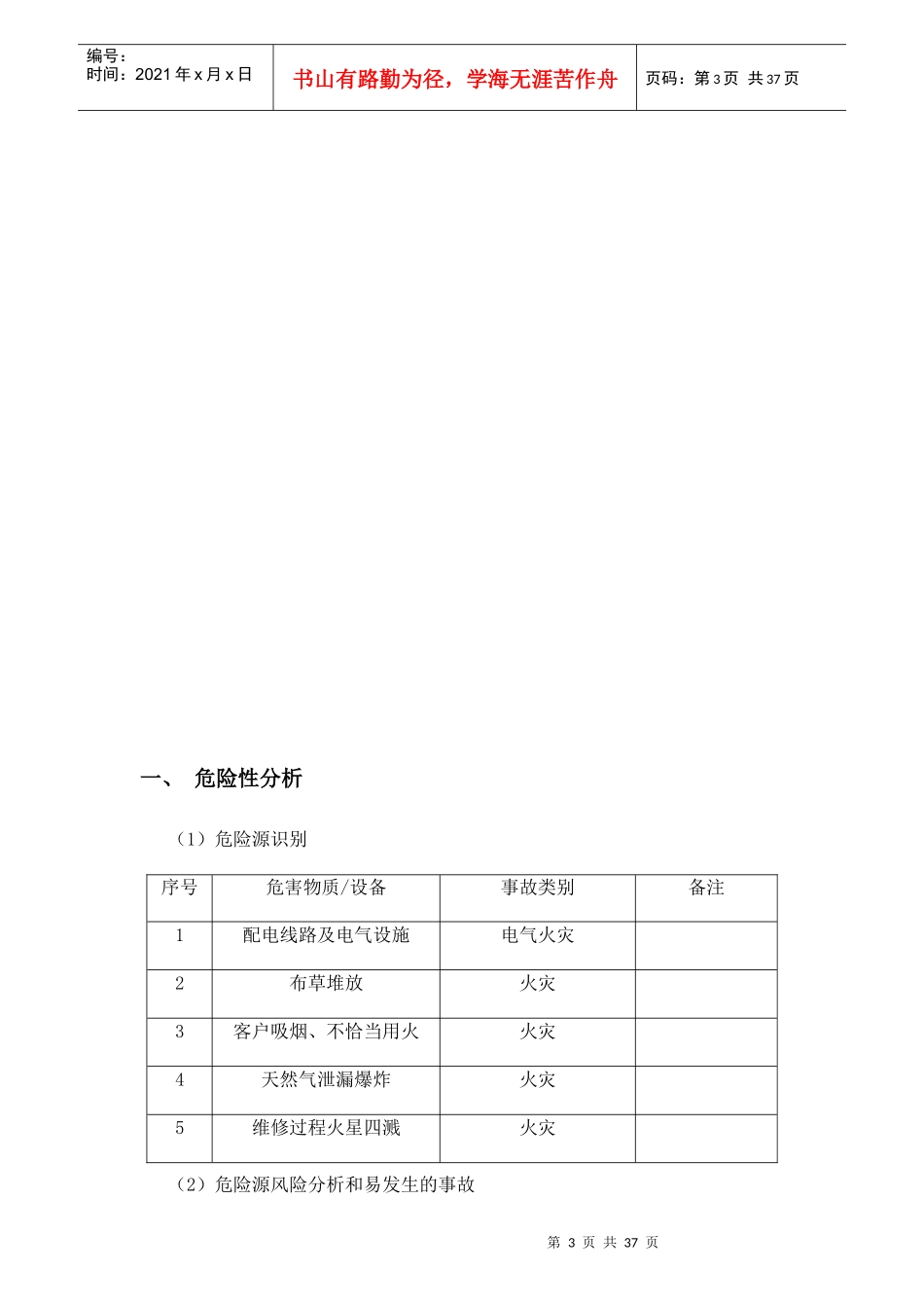 某酒店有限责任公司火灾专项应急预案_第3页