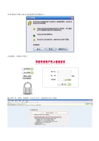 在IE地址栏中输入602121658弹出对话框如下
