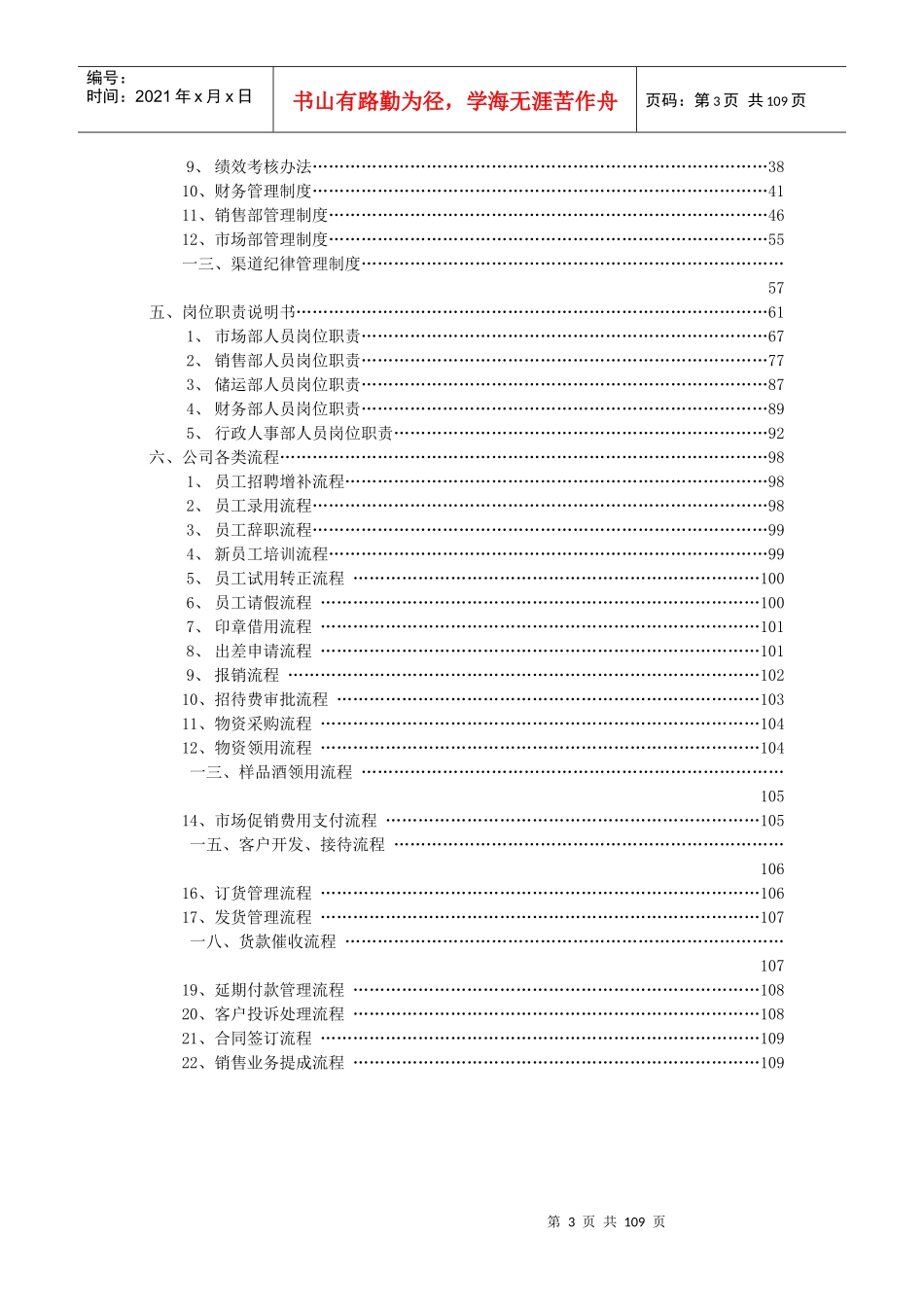 某酒类销售有限公司员工手册_第3页