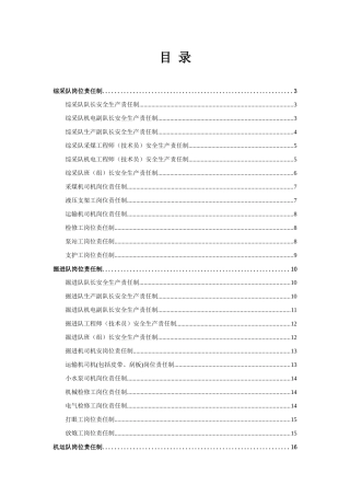 安全生产岗位责任制(1)