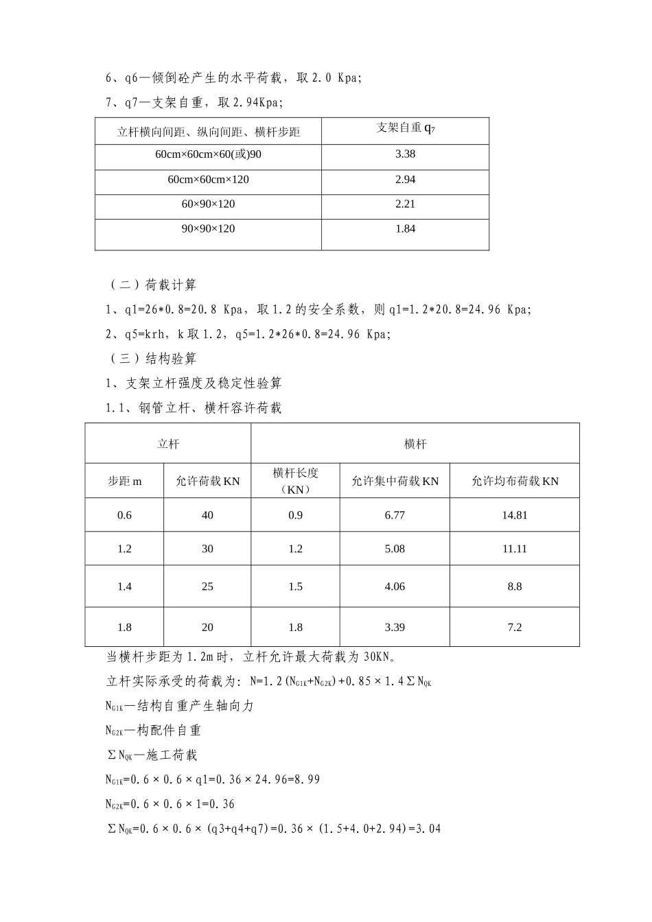 天桥支架搭安全方案_第2页