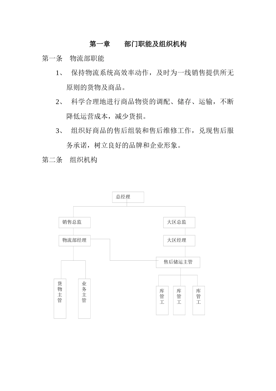 某集团物流管理部工作手册_第3页