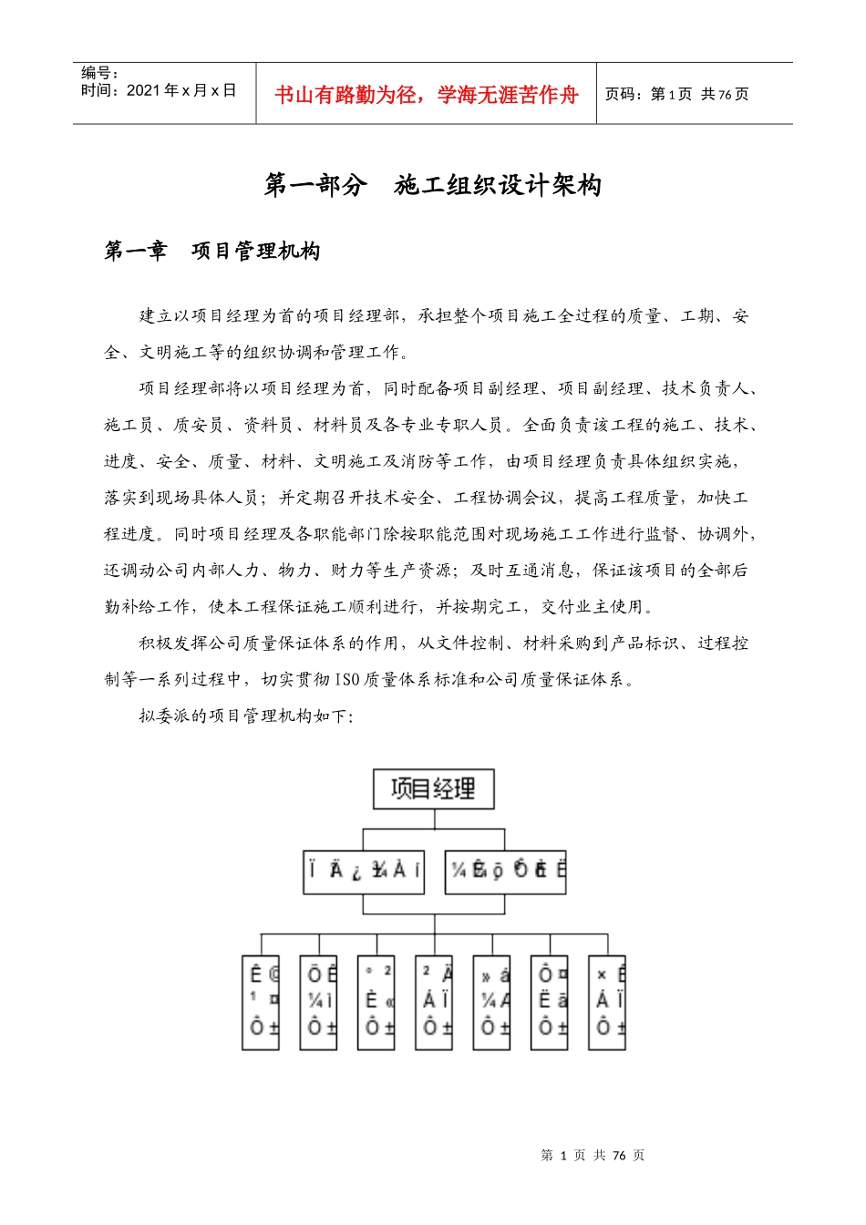 某酒店改造工程施工组织设计(投标)_secret_第1页