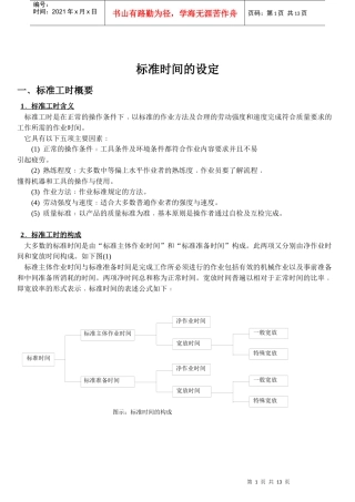 标准时间的设定30619648