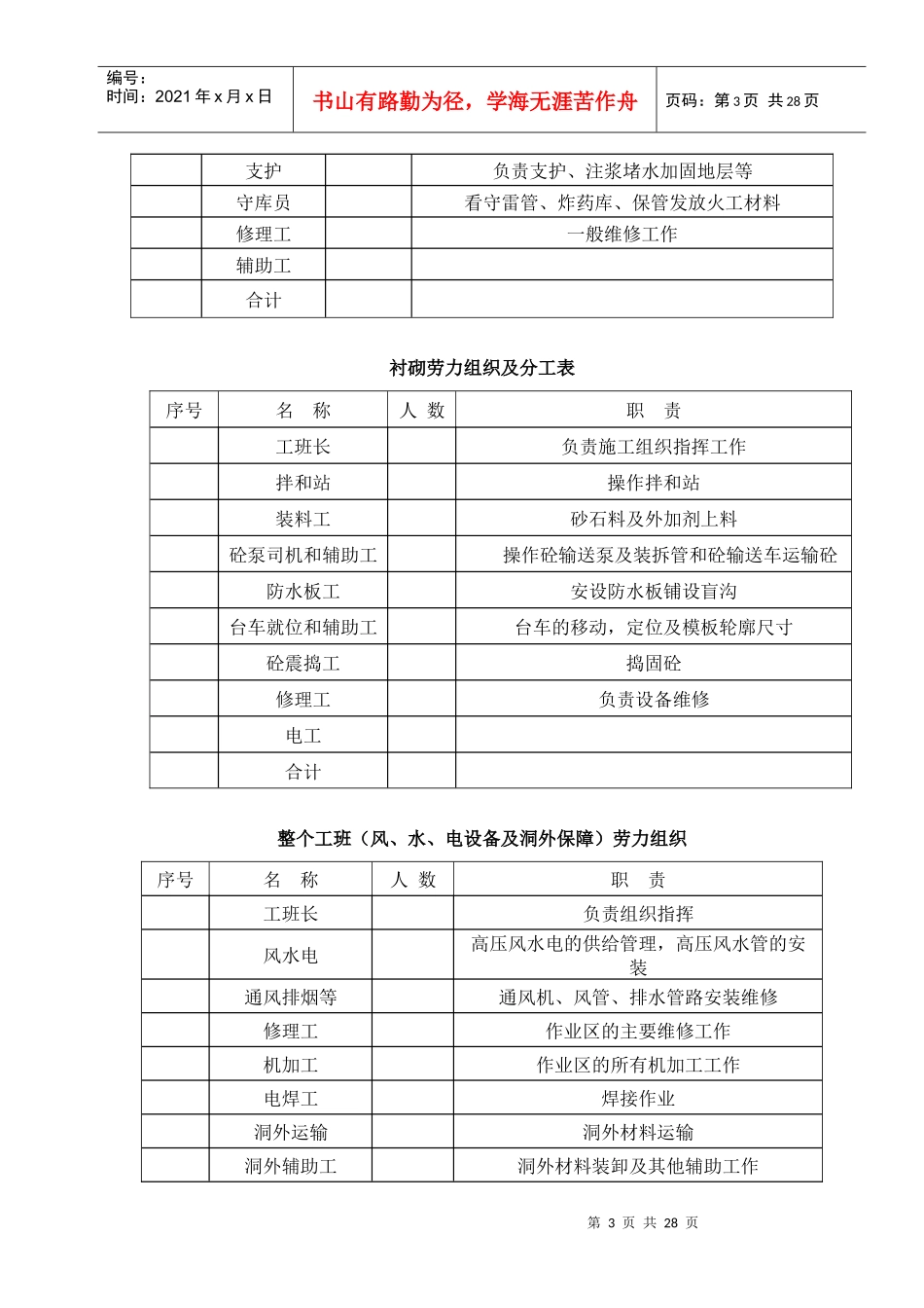 某隧道施工组织设计方案(DOC28页)_第3页